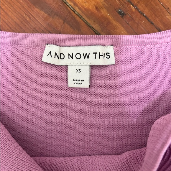 Purple Ribbed Tank Top - Picture 2 of 4